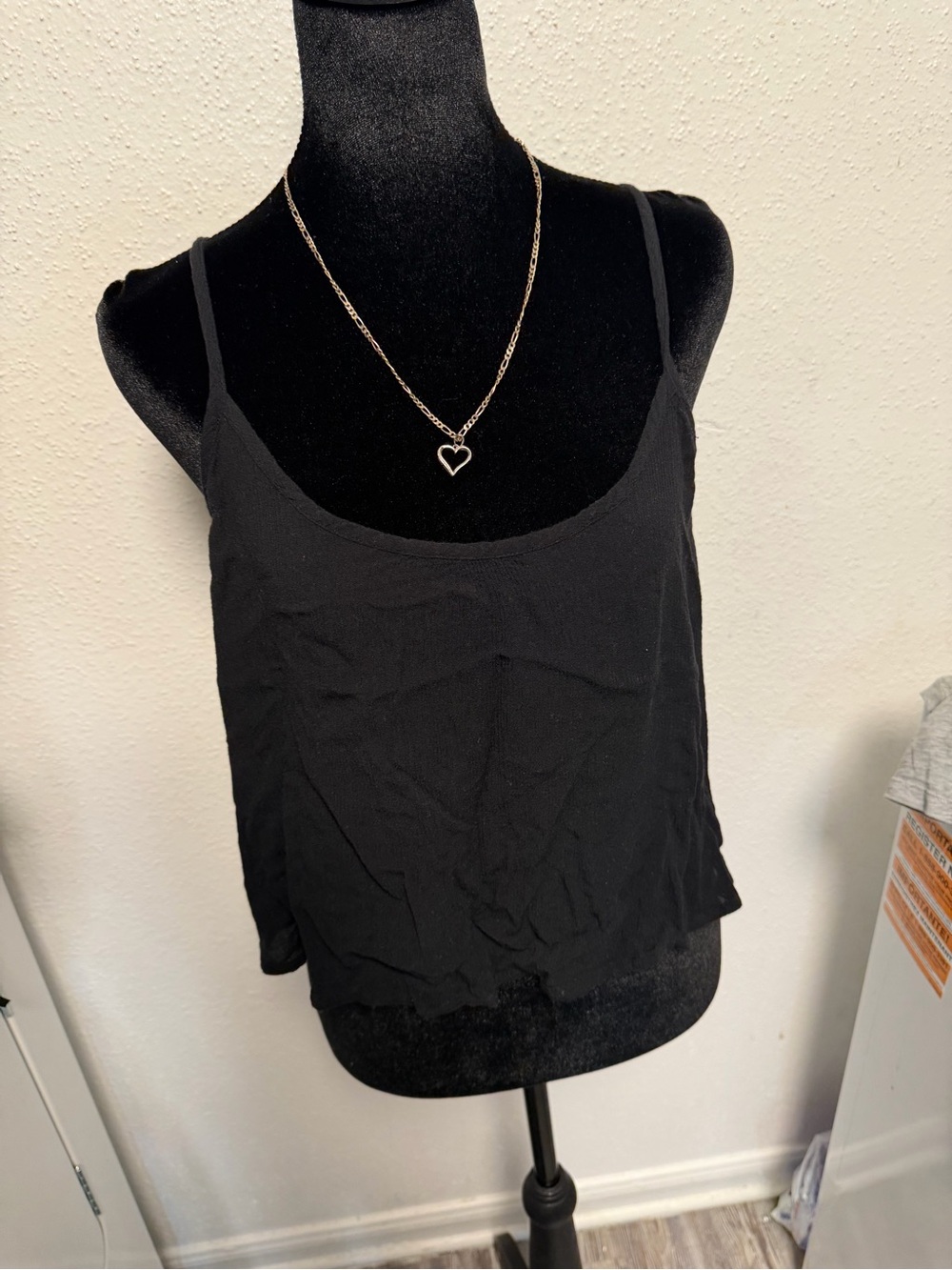Mossimo Supply Co. Black Scoop Neck Tank Top